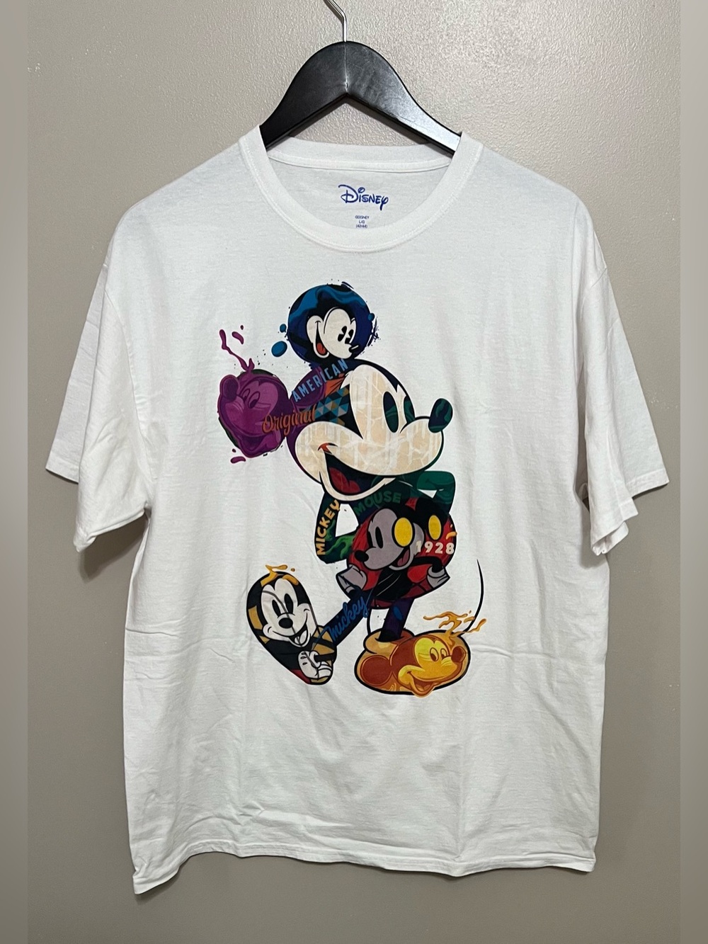 Disney “American Original Mickey Mouse 1928” And Mickey Signature Size Lg